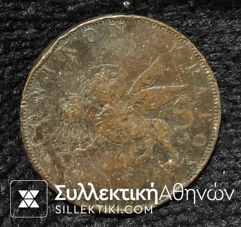 2 Obol 1819 Ionian Island F